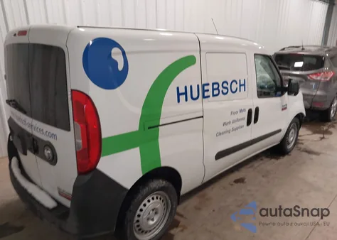 2017 Ram Promaster City Tradesman z USA, uszkodzony, nr VIN ZFBERFAB1H6E51550